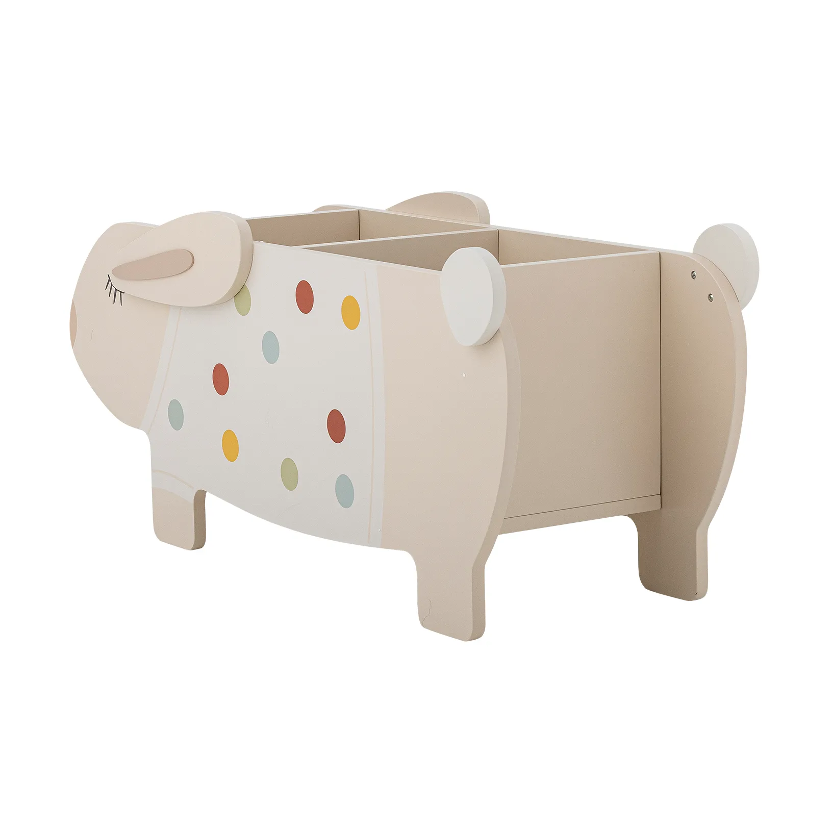 Portalibri Villja 87x38 cm, Bianco Bloomingville