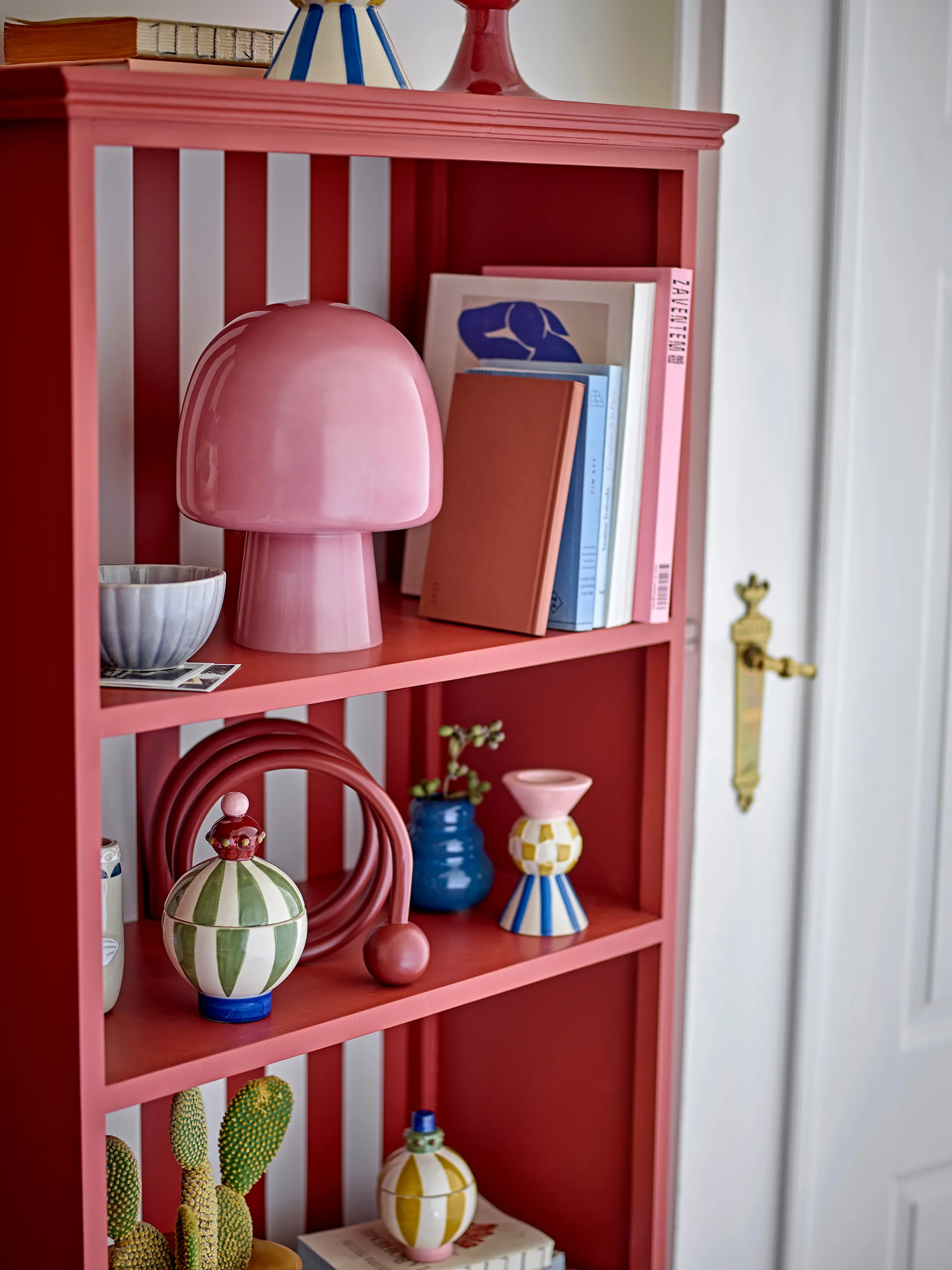 Portariviste Whimsica 25x17,5 cm, Rosso Bloomingville