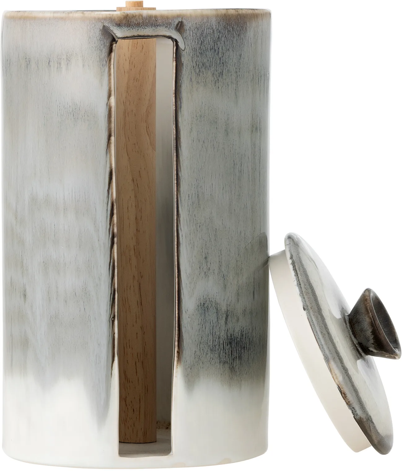 Portarotolo da cucina Paula, Grigio Bloomingville