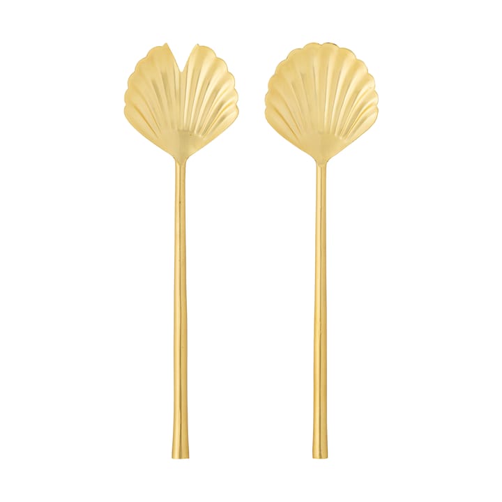 Posate per insalata Loreta 2 pezzi - Oro - Bloomingville