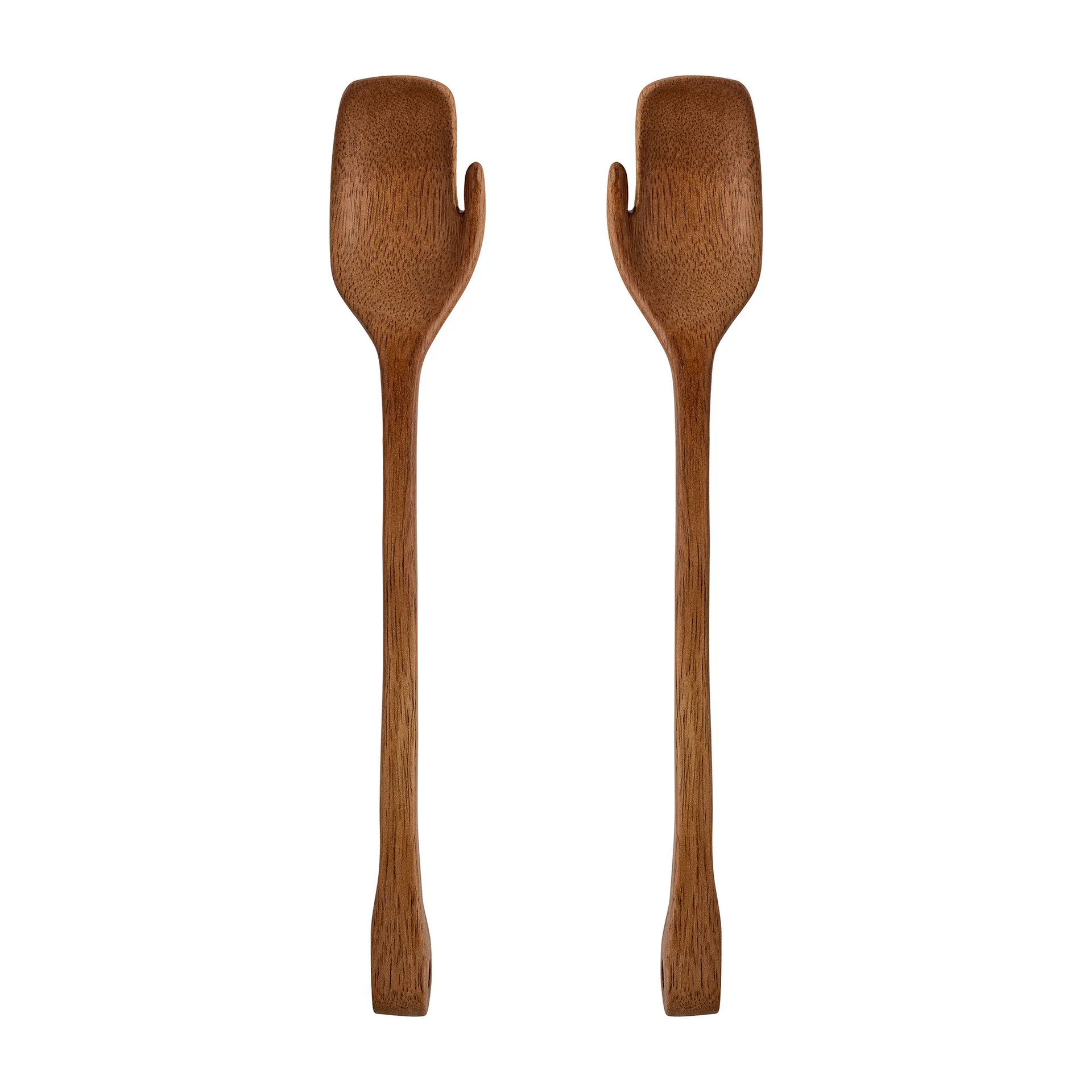 Posate per insalata Zeena 2 pezzi, Marrone Bloomingville