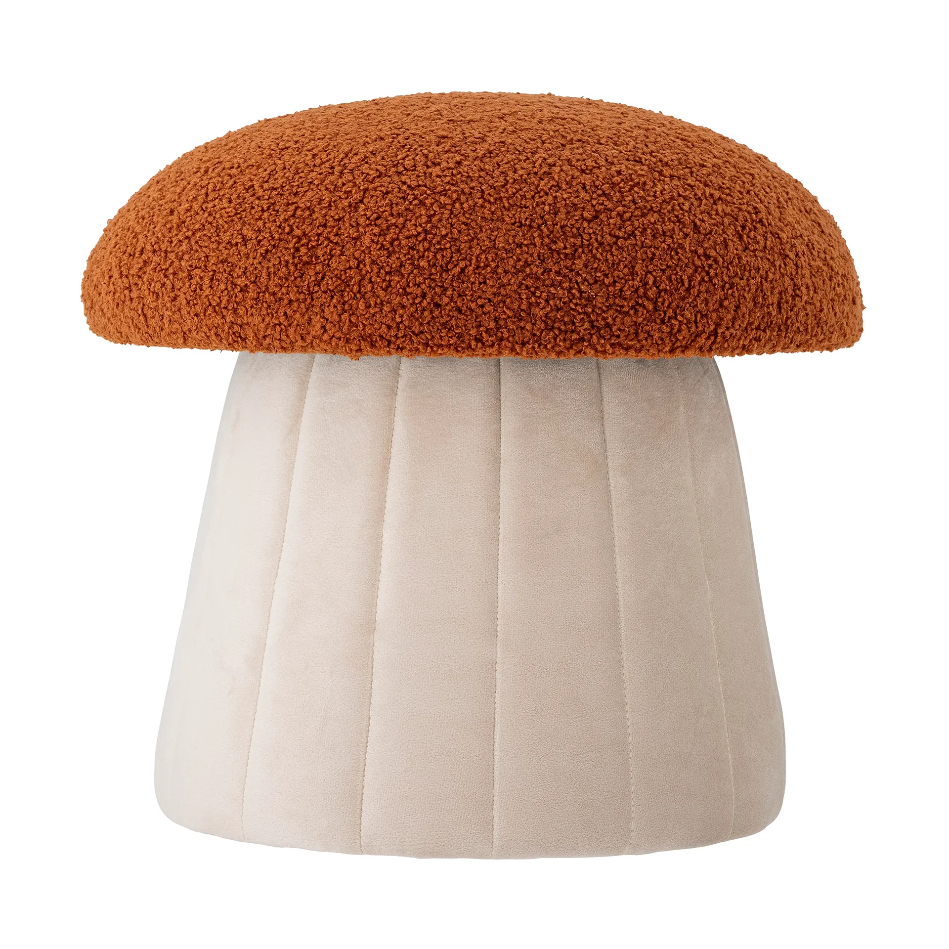 Pouf Bertil Ø 37 cm, Mushroom Bloomingville