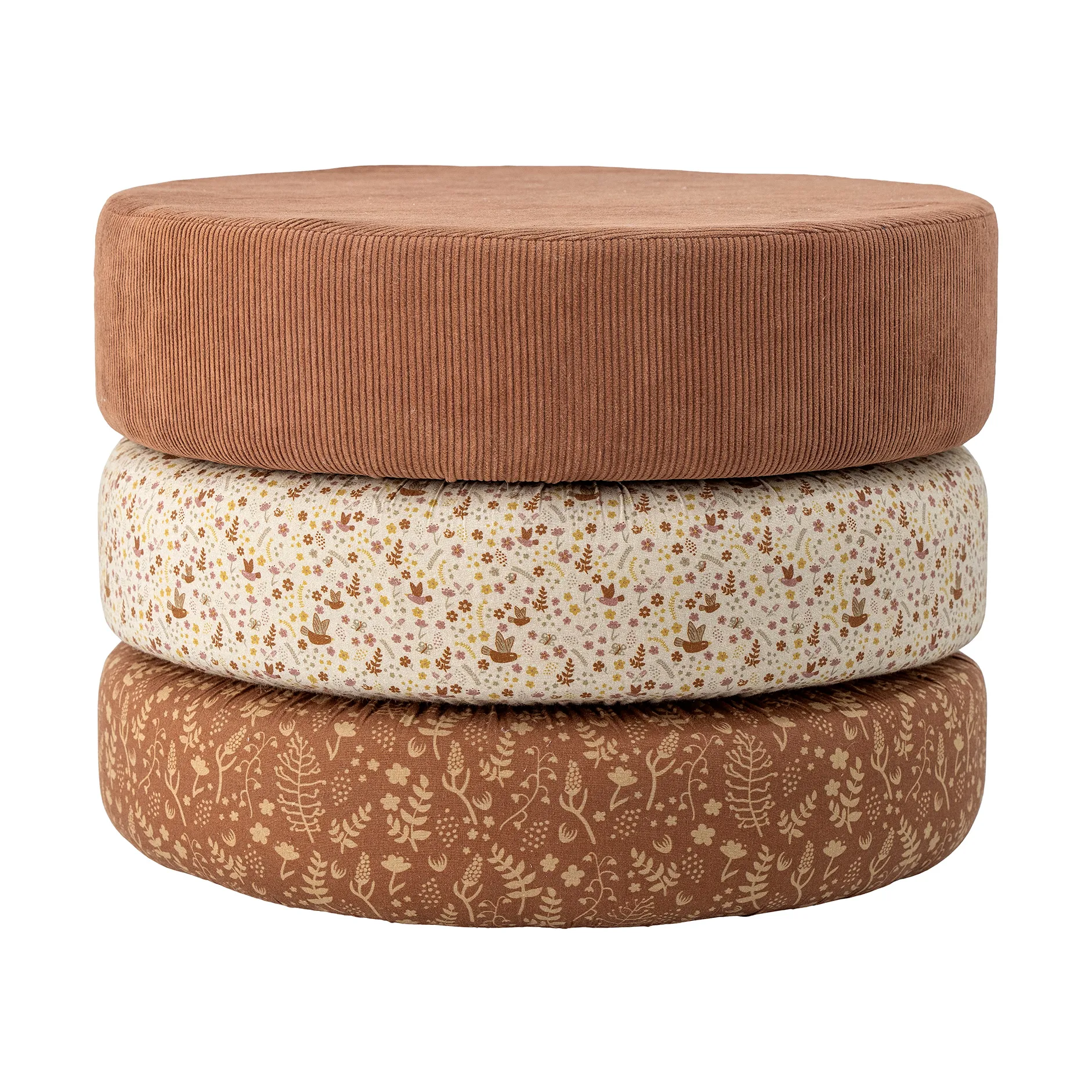 Pouf Jo 32xØ43 cm, Marrone Bloomingville