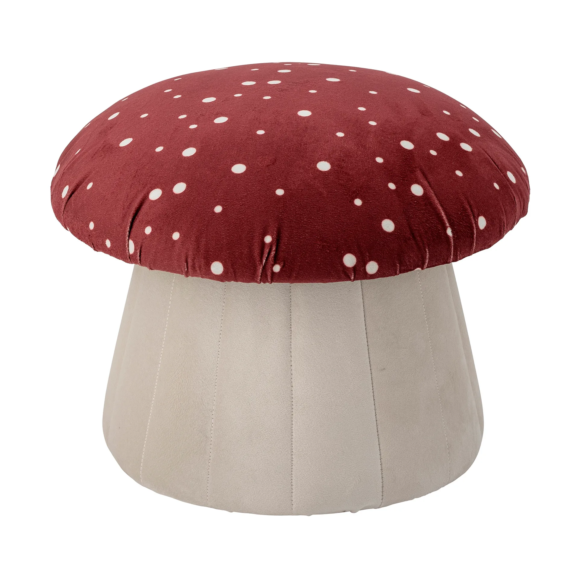 Pouf Lue Ø37x30 cm, Rosso Bloomingville