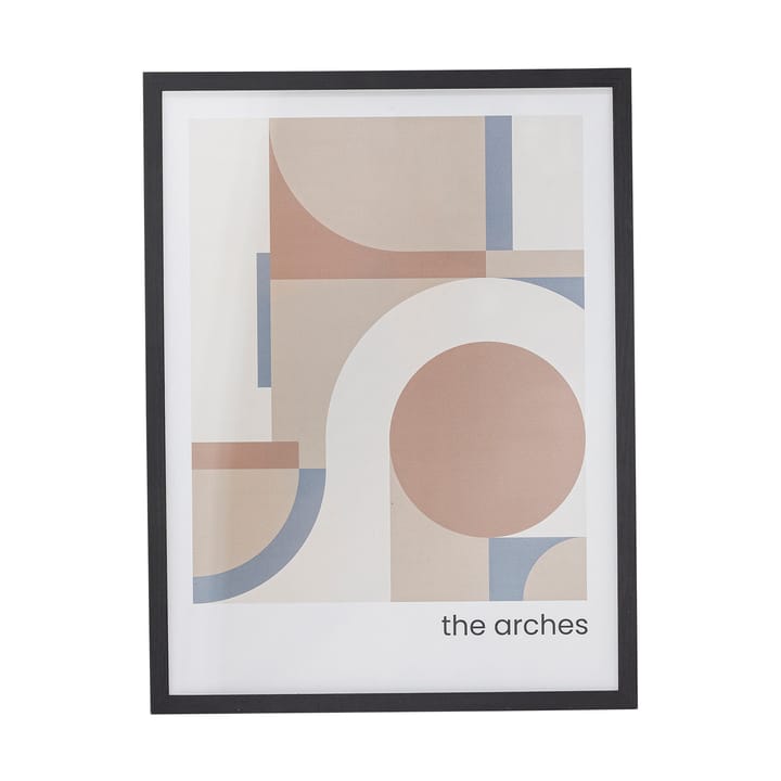 Quadro Arches 32x42 cm, Cornice nera Bloomingville