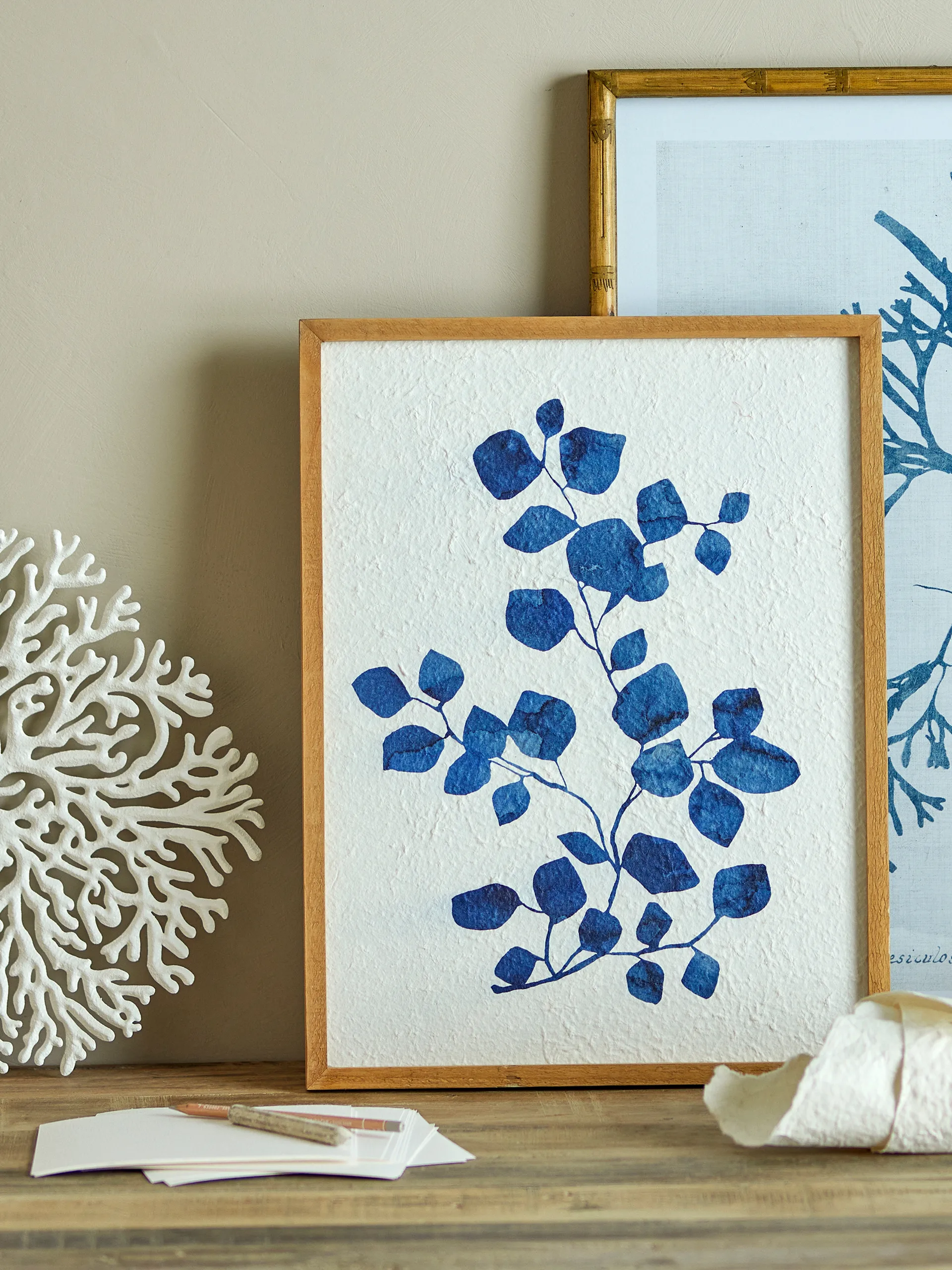 Quadro Gunnvor 40,5x53,5 cm, Cornice in pino Bloomingville