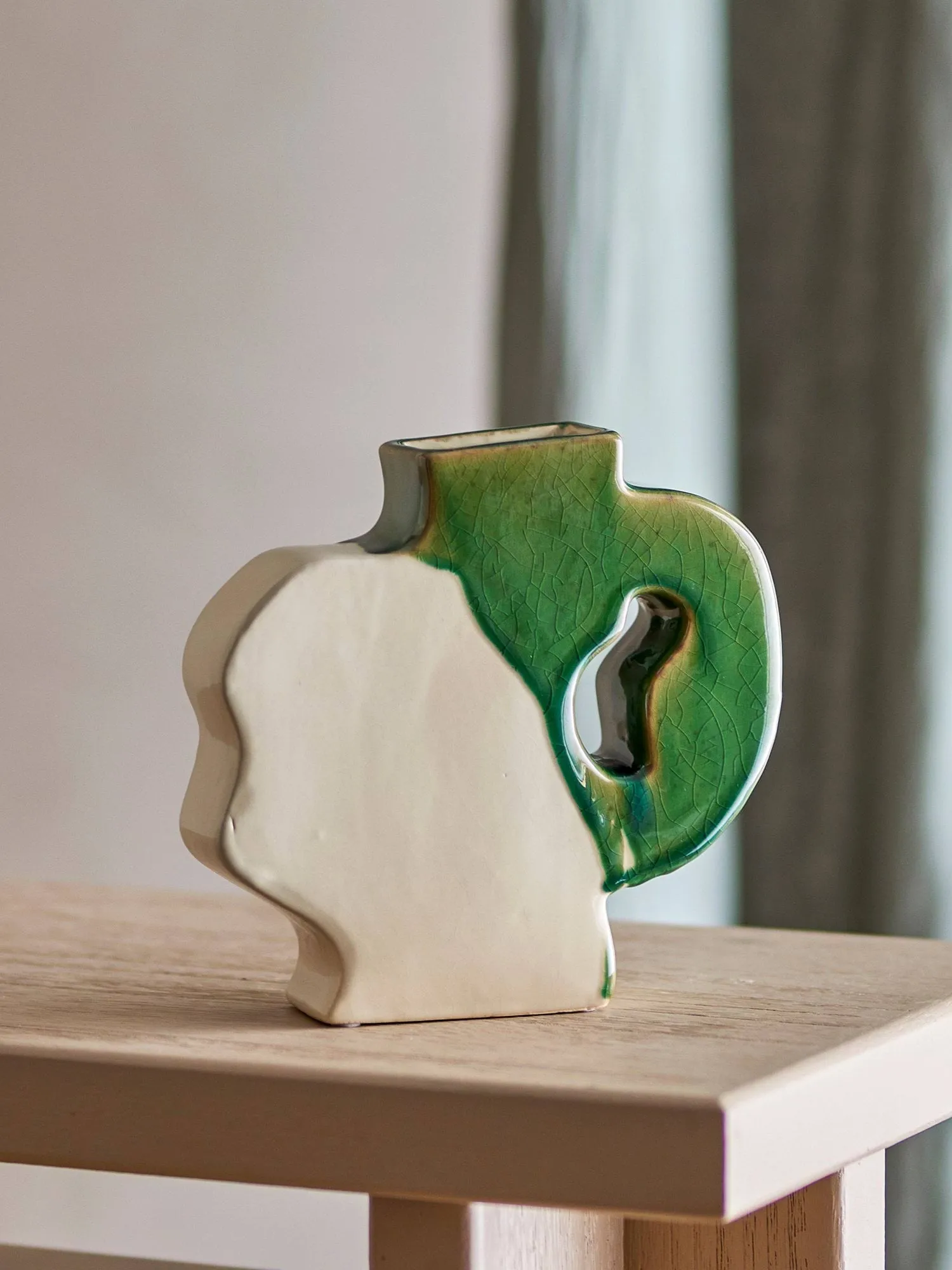 River vaso, Green, 20,5x20 cm Bloomingville