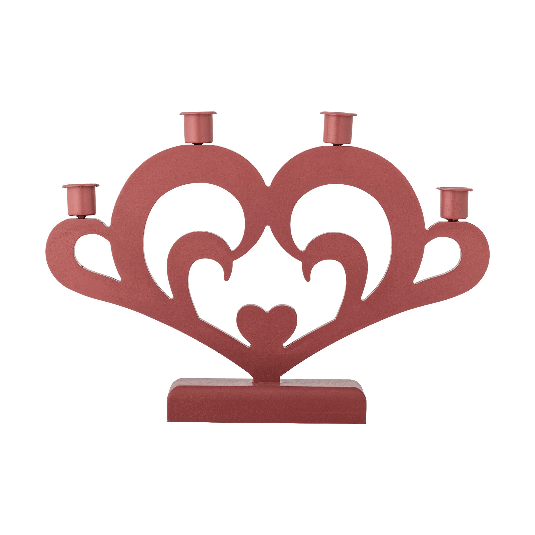Salia candeliere dell’Avvento, Rosso, 36 cm Bloomingville