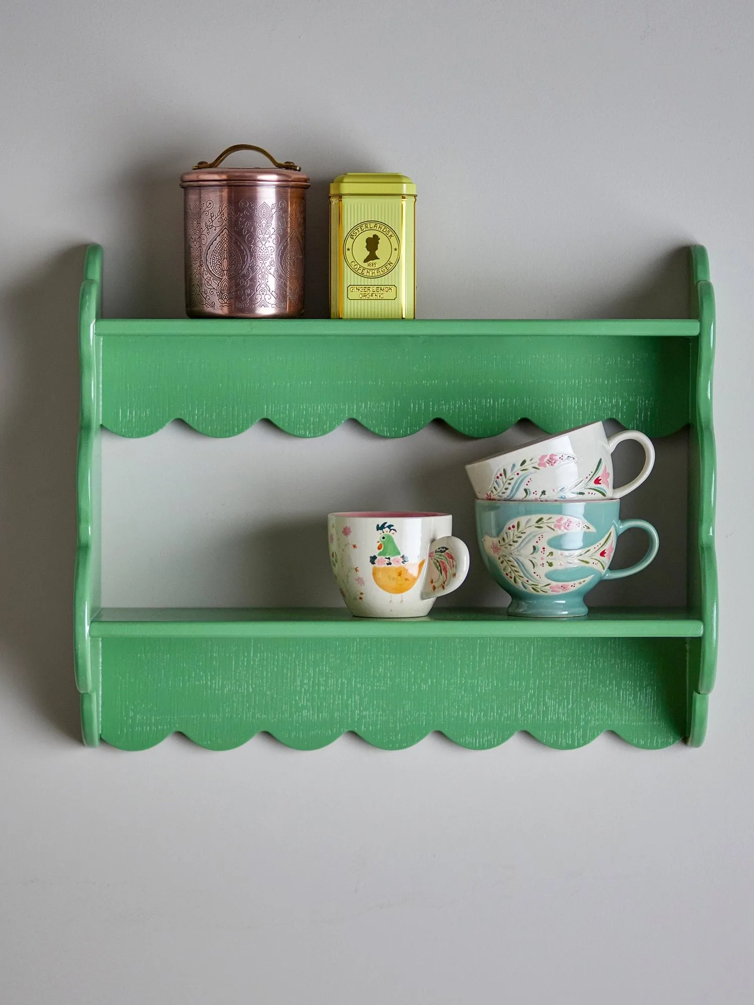 Salla mensola, Green, 49,5x40,5 cm Bloomingville