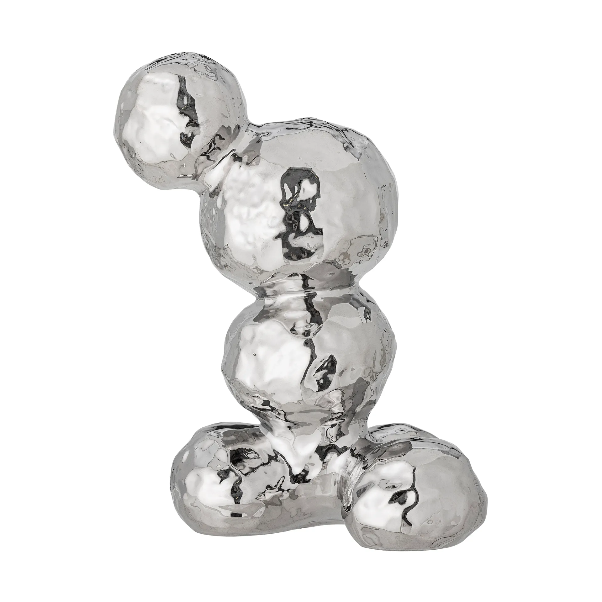 Scultura Bobby, Argento Bloomingville