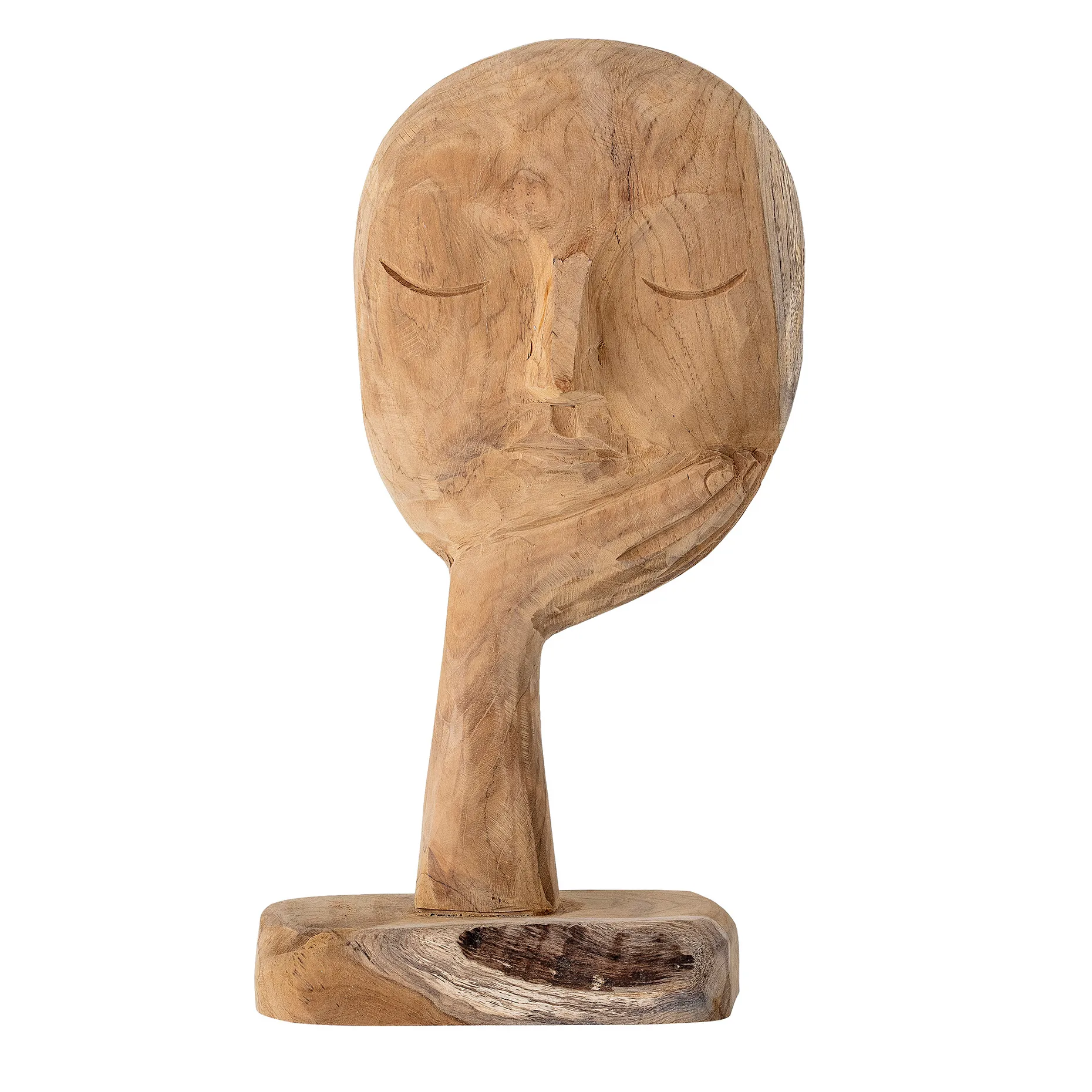 Scultura in legno Bloomingville 35 cm, naturale Bloomingville