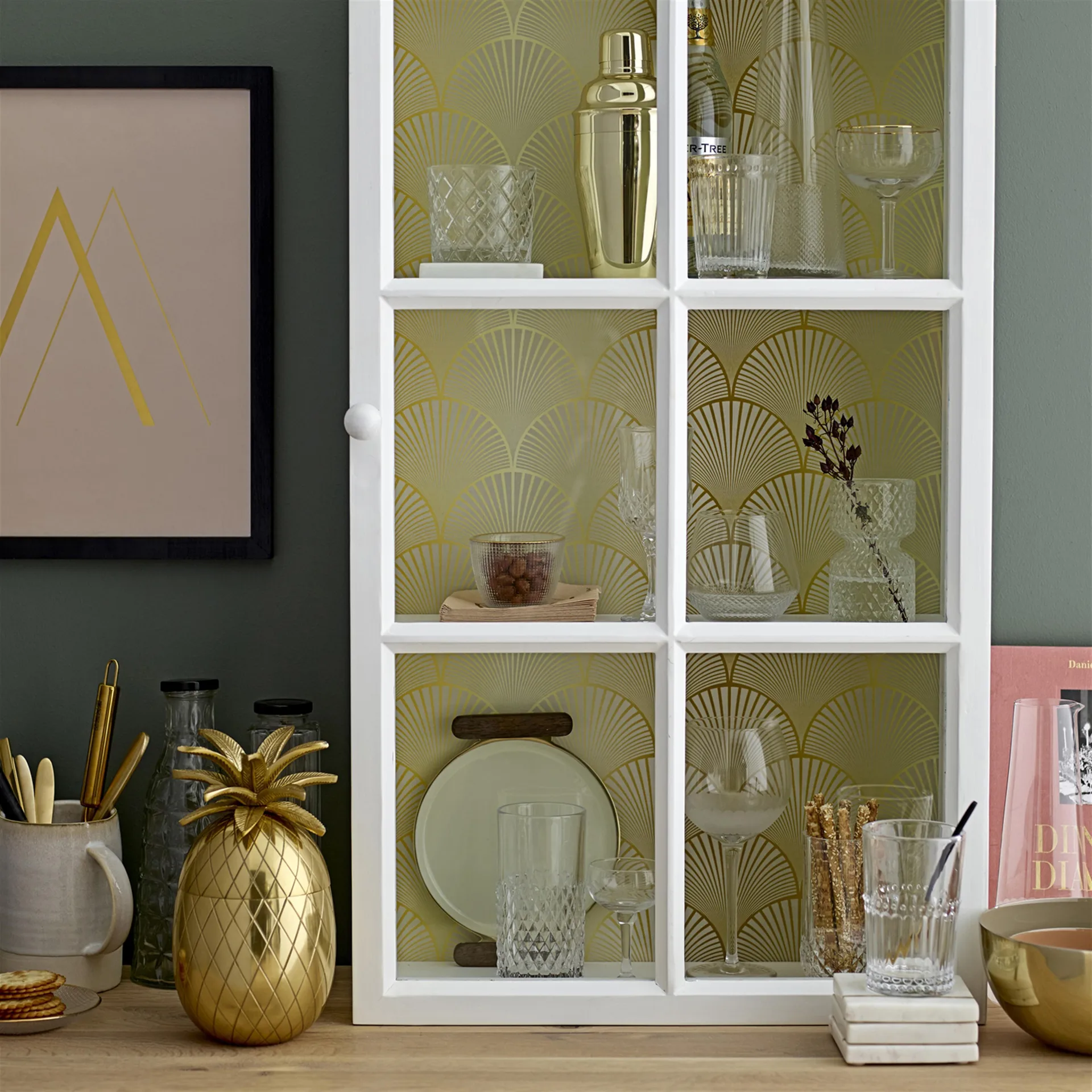 Secchiello per ghiaccio Pineapple, 24 cm Bloomingville