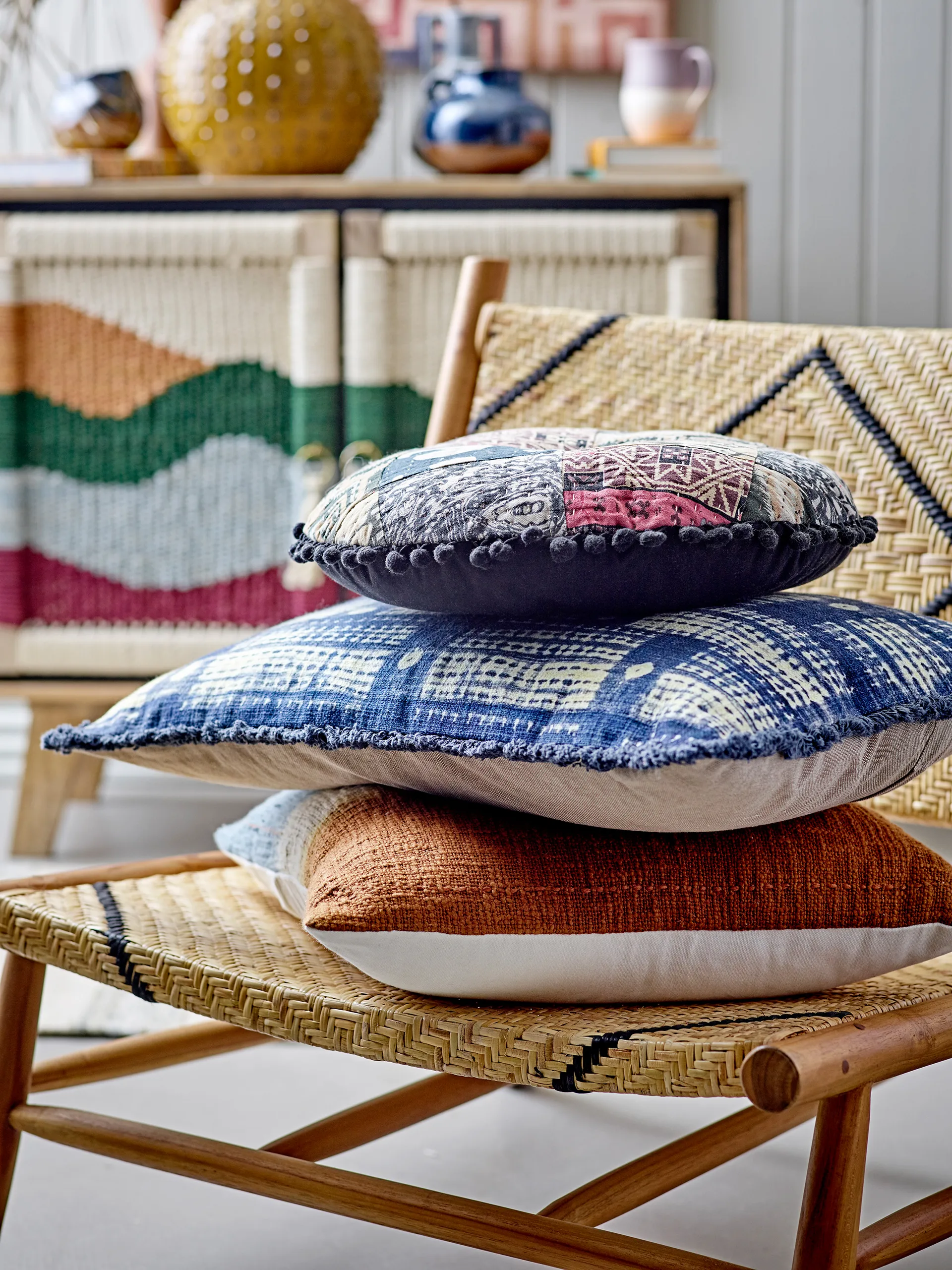 Sedia lounge Lennox, Colore naturale, teak Bloomingville