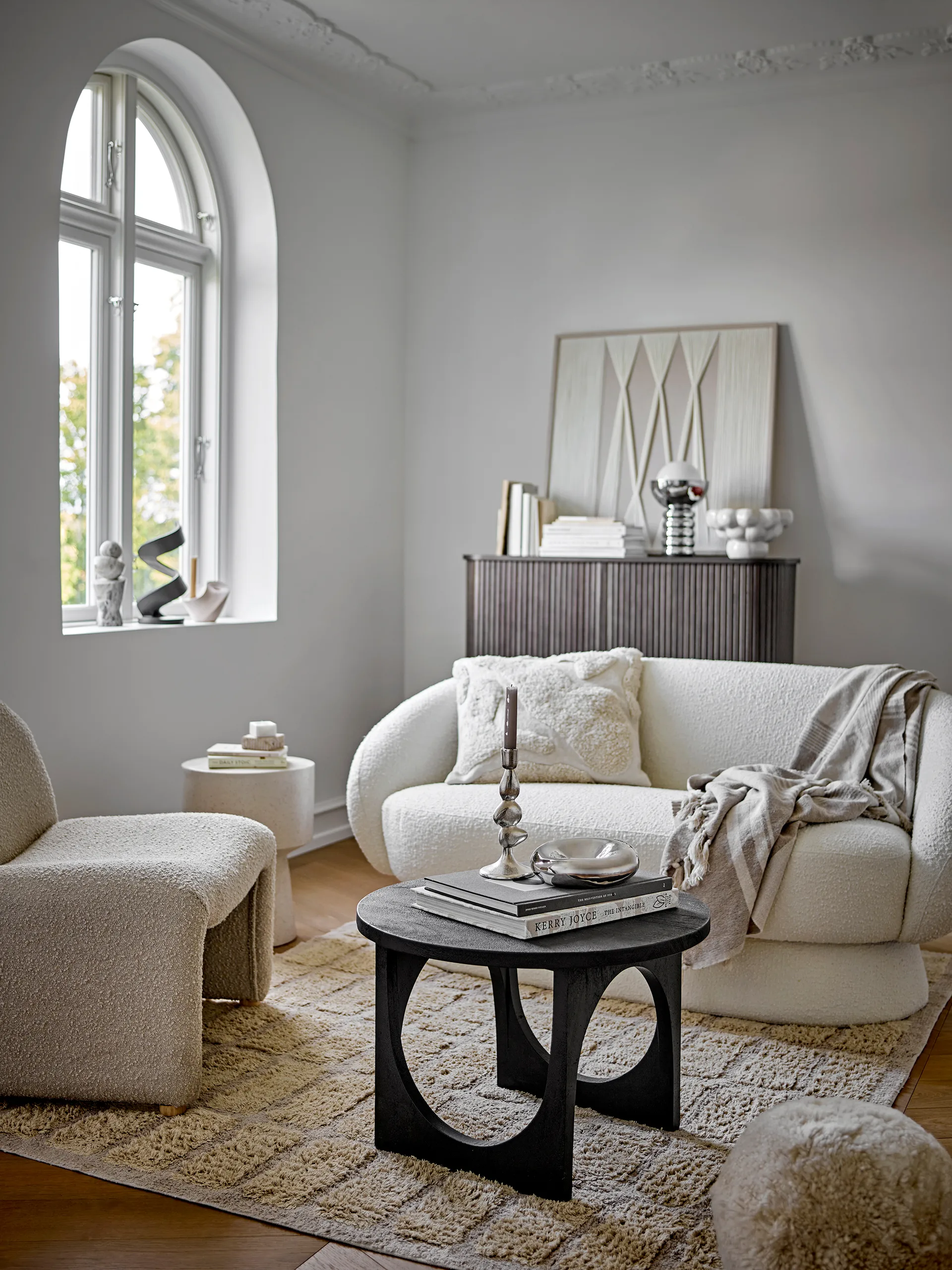 Sedia lounge Neel, Natura Bloomingville