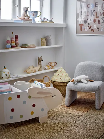 Sedia Neel 40x51 cm - Grigio - Bloomingville