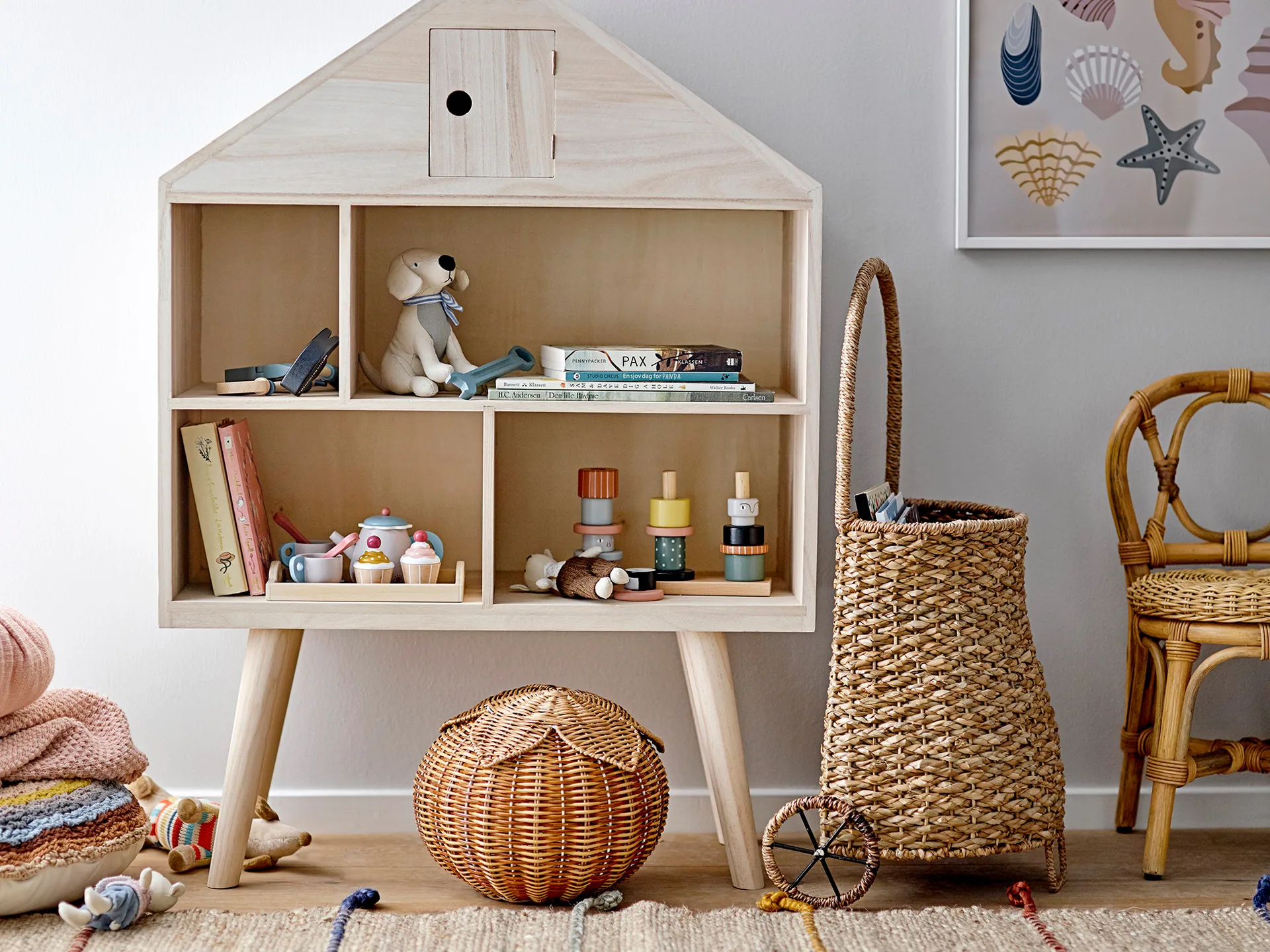 Servizio da tè giocattolo Gentrim, Grigio Bloomingville