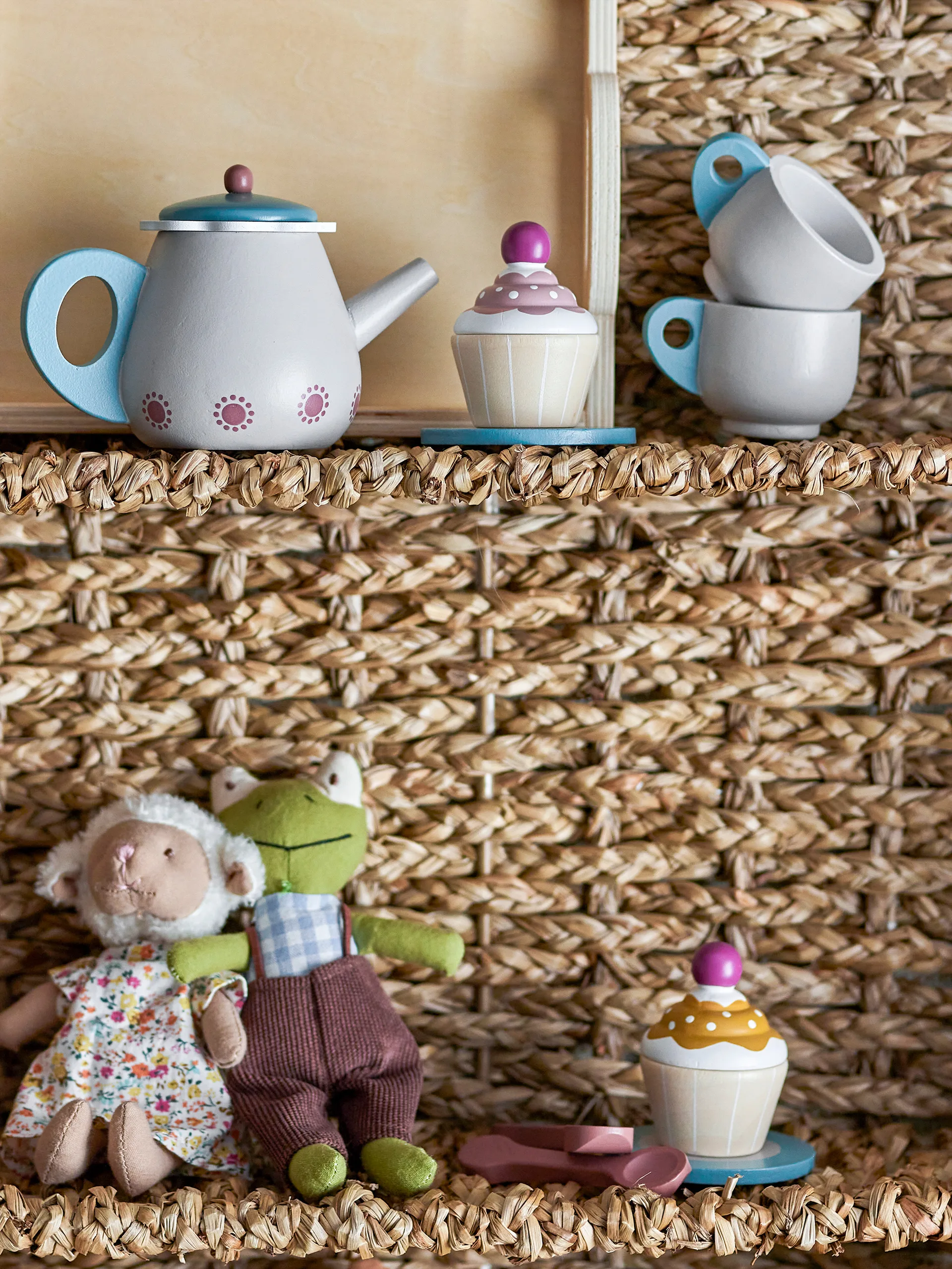 Servizio da tè giocattolo Gentrim, Grigio Bloomingville