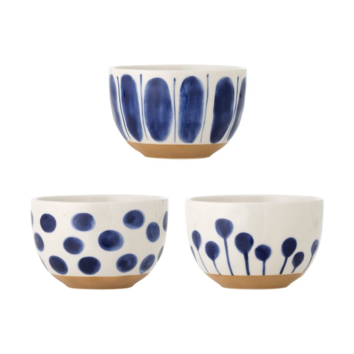 Set ciotole Linora 58 cl 3 pezzi - Blu - Bloomingville
