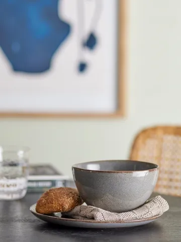 Set colazione Sandrine 12 pezzi - Grigio - Bloomingville