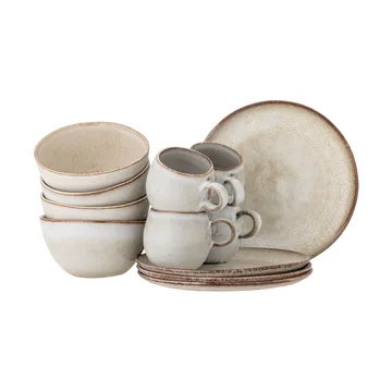 Set colazione Sandrine 12 pezzi - Natur - Bloomingville