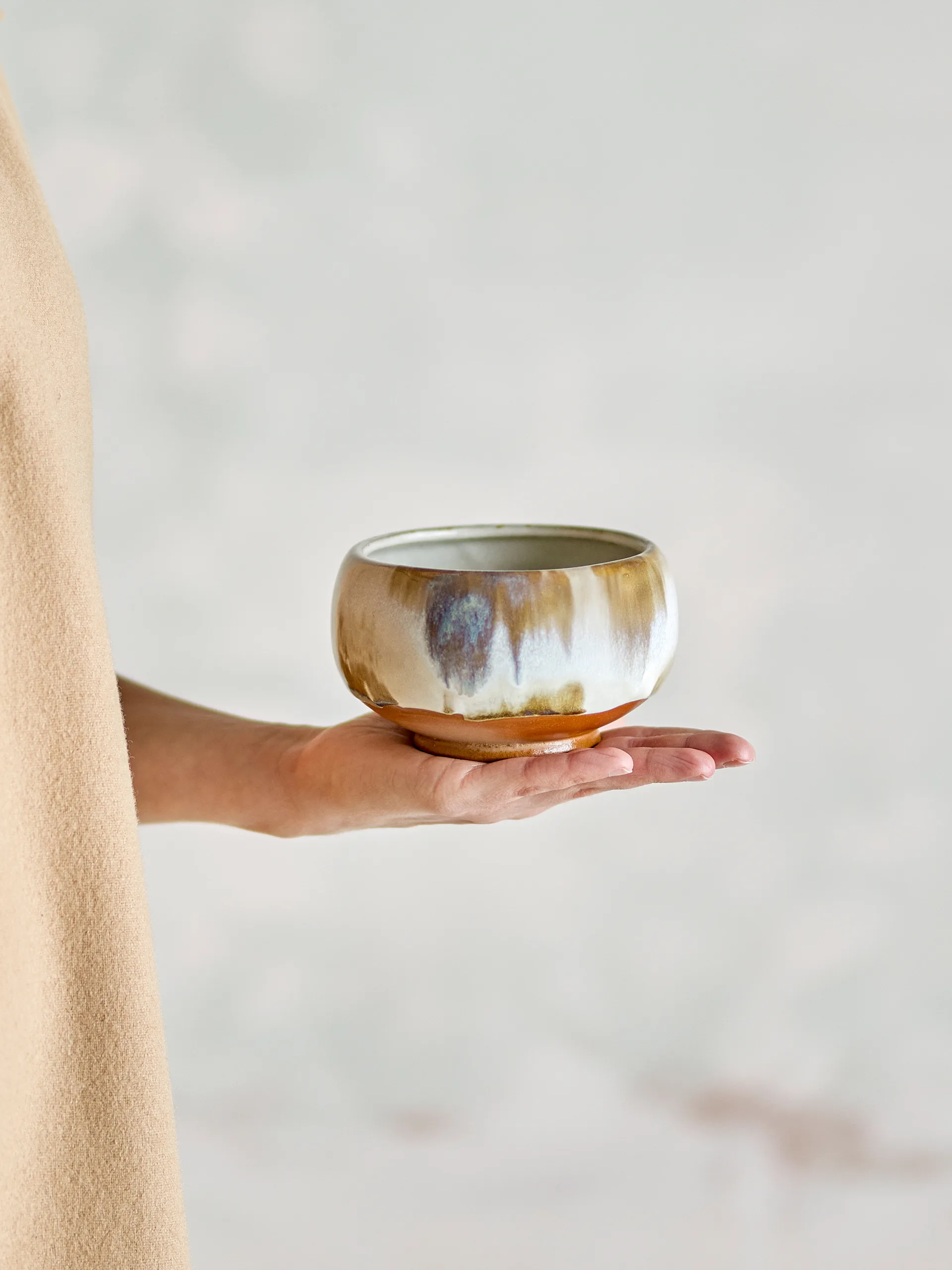 Set da 4 ciotole Jade Ø12 cm, Natur Bloomingville