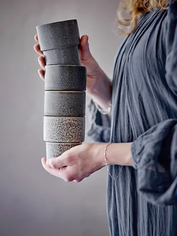 Set da 4 tazze Ewan - Marrone - Bloomingville