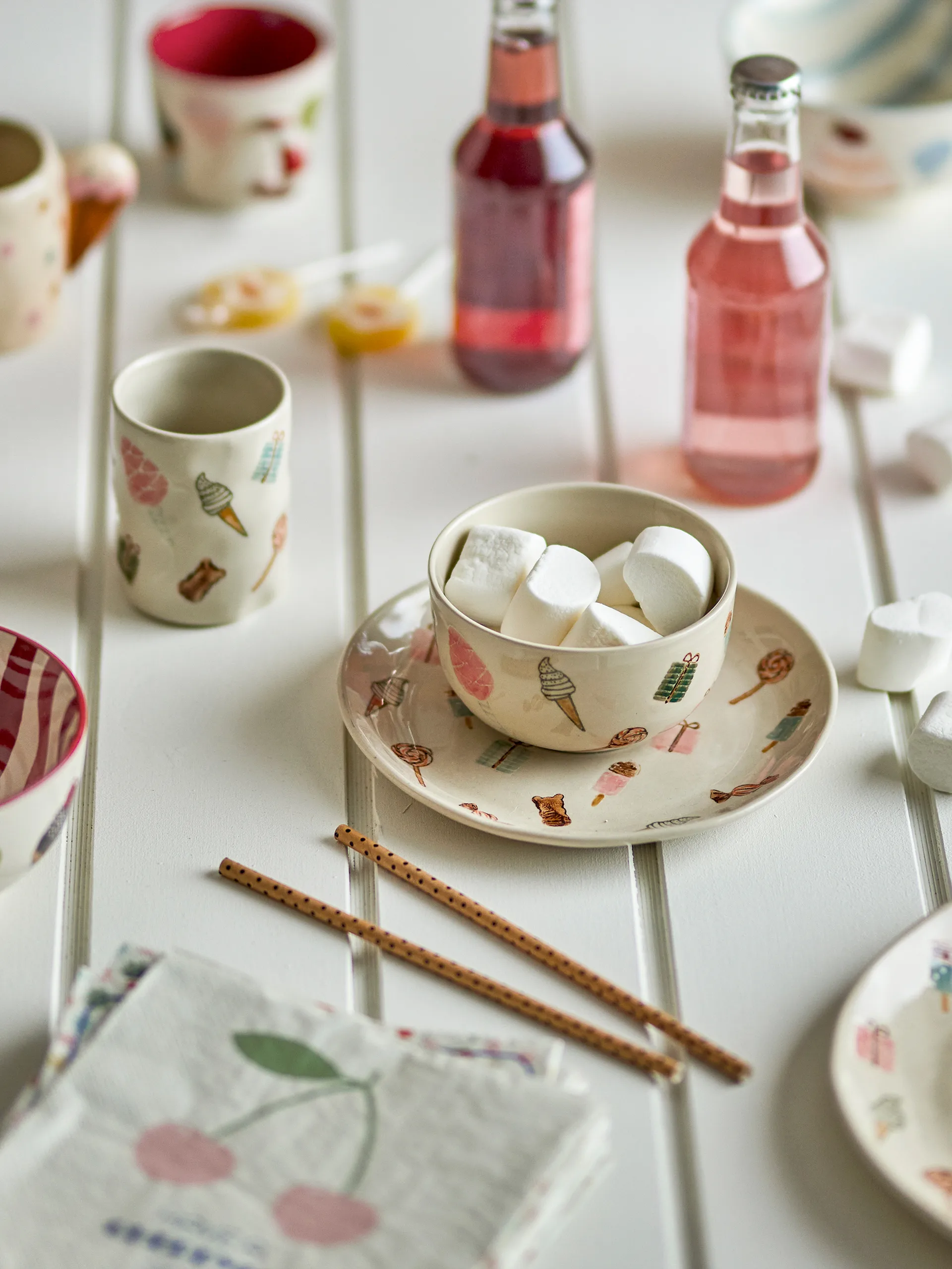 Set da servizio Sweets 3 pezzi, Natura Bloomingville