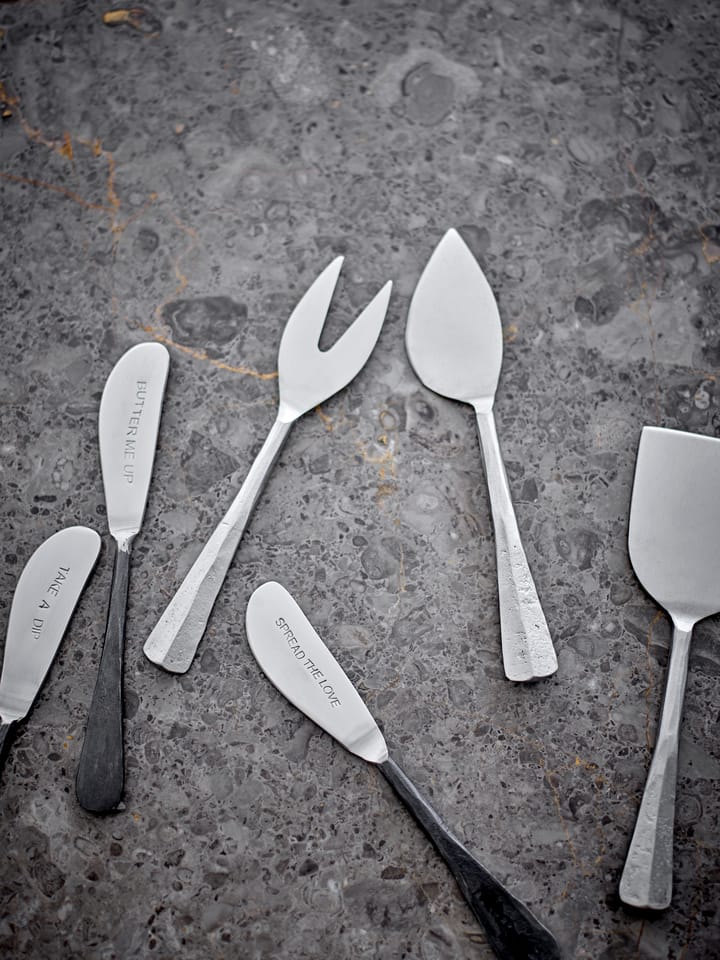 Set di 3 coltelli da burro Fabricio, Acciaio inossidabile Bloomingville