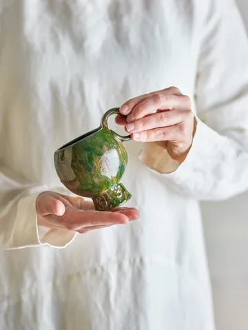 Set di 4 tazze Avonlea - Verde - Bloomingville