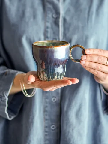 Set di 4 tazze Nigel  - Blu - Bloomingville