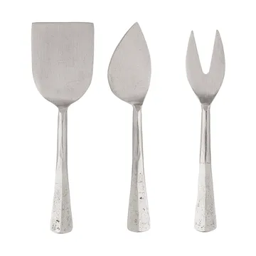 Set di coltelli da formaggio Kinnie 3 pezzi - Acciaio inossidabile - Bloomingville