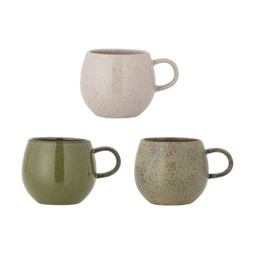 Set di tazze Addison 3 pezzi - Verde - Bloomingville