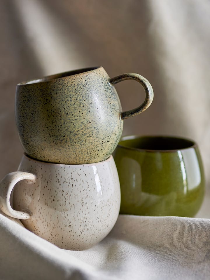 Set di tazze Addison 3 pezzi, Verde Bloomingville