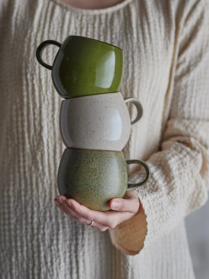 Set di tazze Addison 3 pezzi, Verde Bloomingville