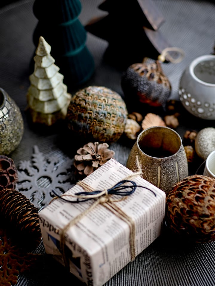 Sfera di Natale Misba Ø 9 cm, 4 pezzi, Multicolore Bloomingville