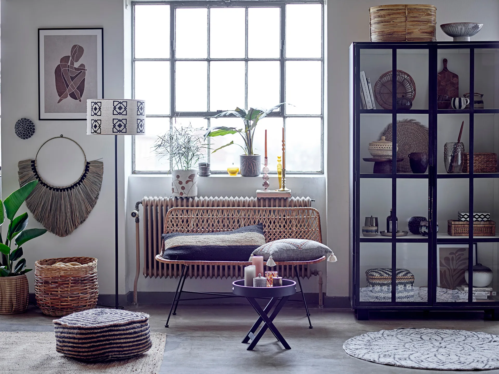 Sottopiatto Ilsa Ø38 cm, Natura Bloomingville