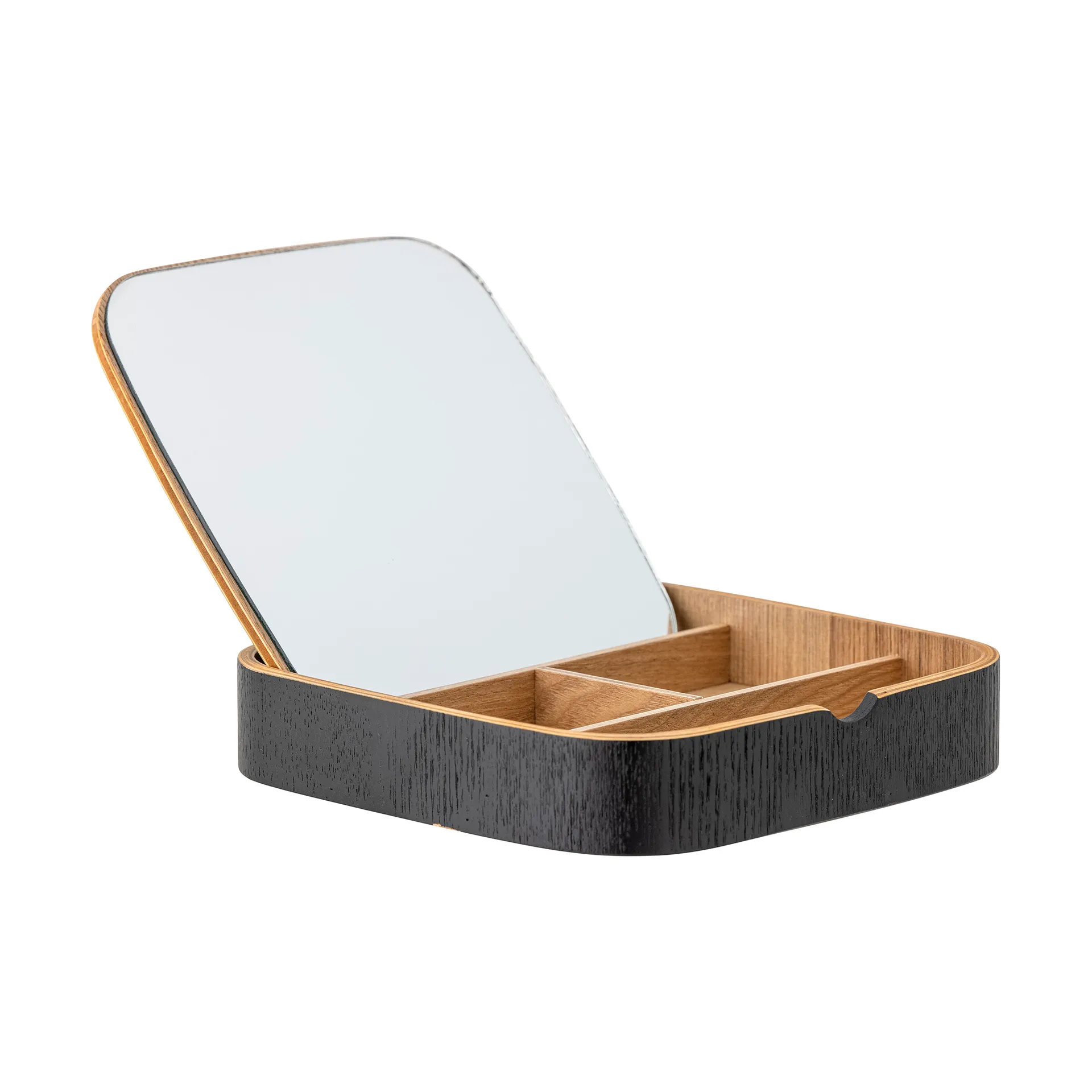 Specchio da tavolo Mimmi 19x19 cm, Black-oak Bloomingville