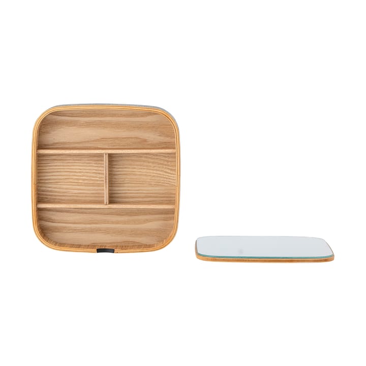Specchio da tavolo Mimmi 19x19 cm, Black-oak Bloomingville