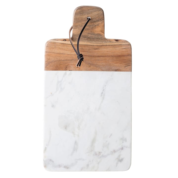 Tagliere Bloomingville marmo-legno di mango, bianco Bloomingville