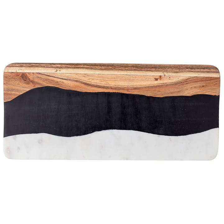 Tagliere Bloomingville marmo-resina-acacia, 18x39,5 cm Bloomingville