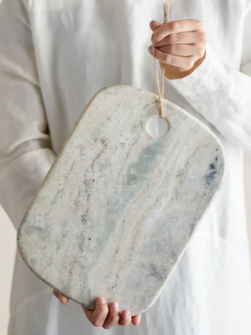 Tagliere Sibelle marmo 30,5x22,5 cm - Natur - Bloomingville