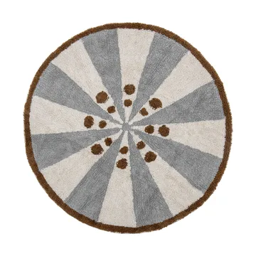 Tappeto Anker Ø110 cm - Blue - Bloomingville