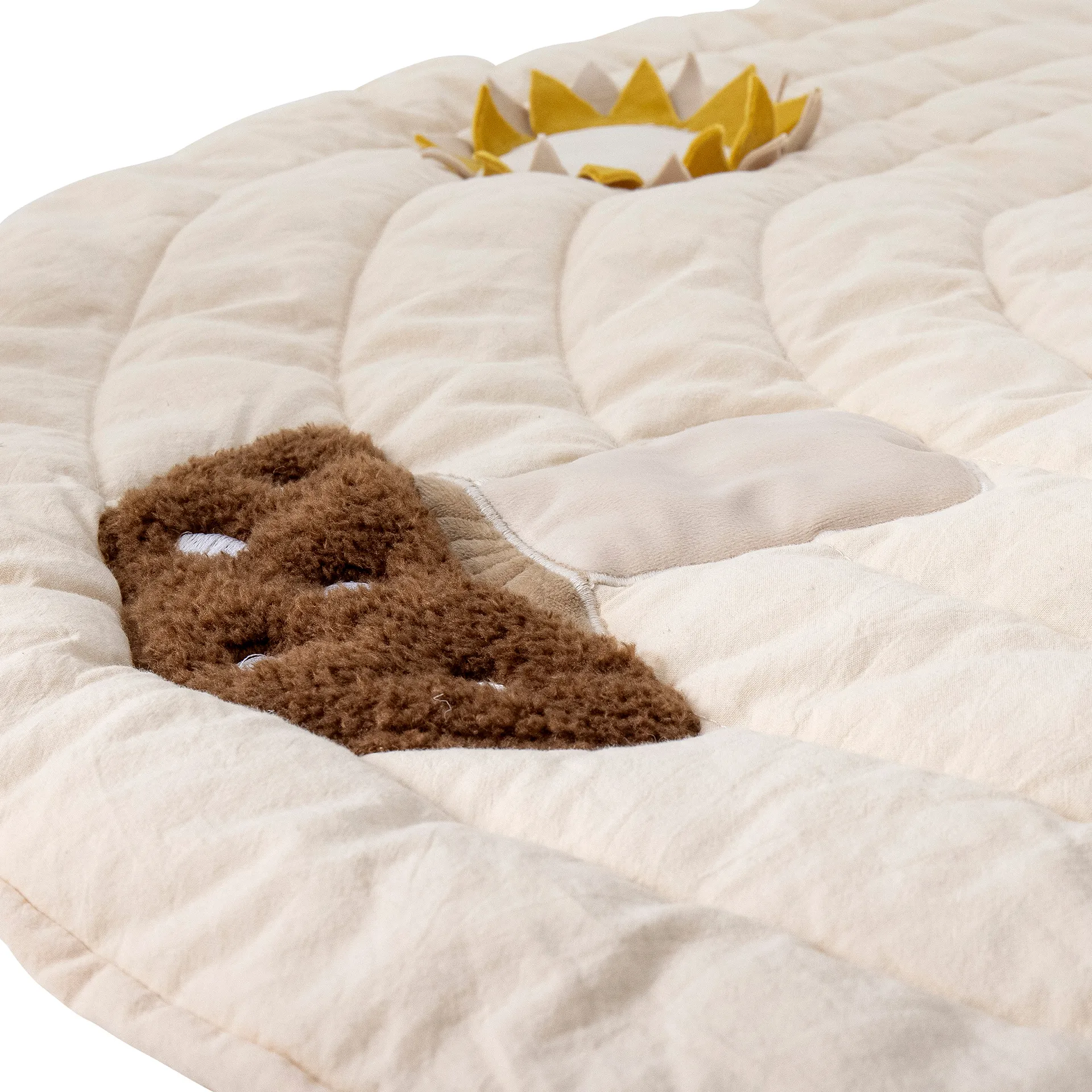 Tappeto da gioco Agnes Ø100 cm, Bianco Bloomingville