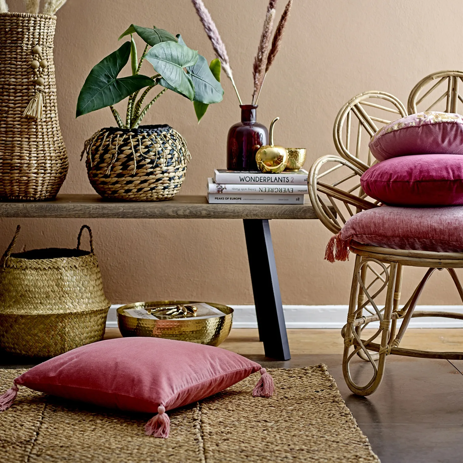 Tappeto in juta Bloomingville 76x240 cm, Naturale Bloomingville