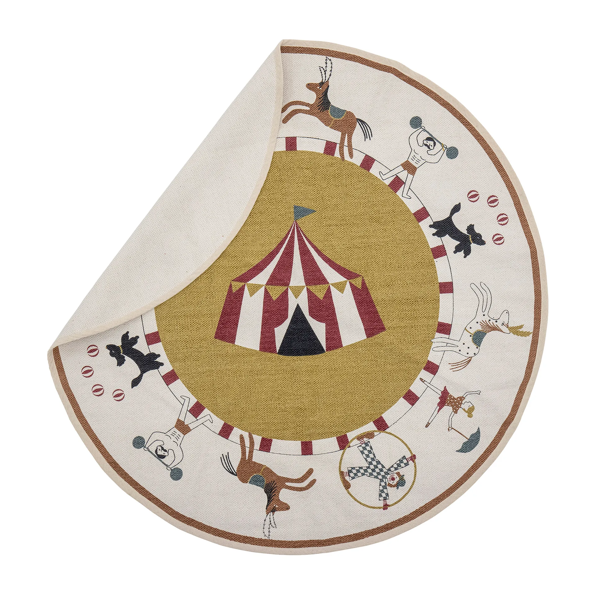 Tappeto Ville Ø 110 cm, Circo Bloomingville