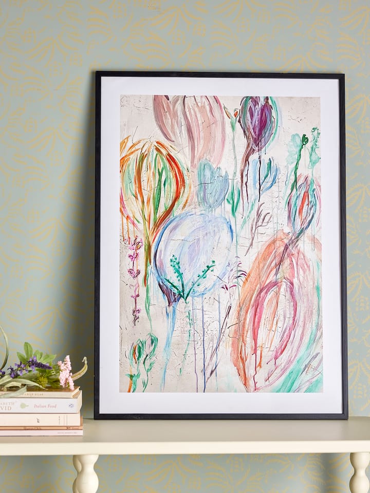 Tavola Francine 52x72 cm, Cornice nera Bloomingville