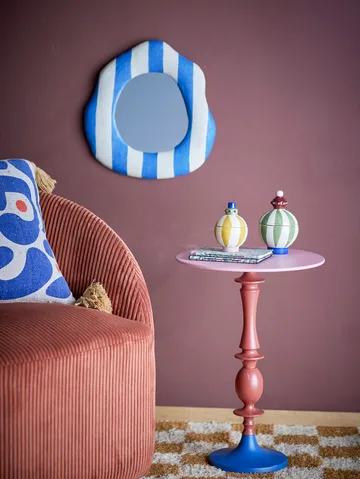 Tavolino laterale Annan Ø37,5 cm - Rosso - Bloomingville