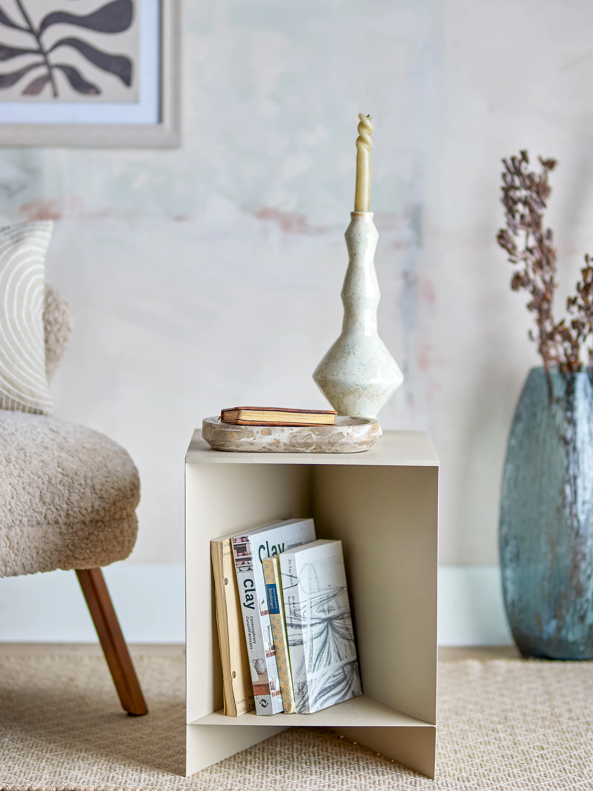 Tavolino laterale Tasha 35x45 cm, Natur Bloomingville