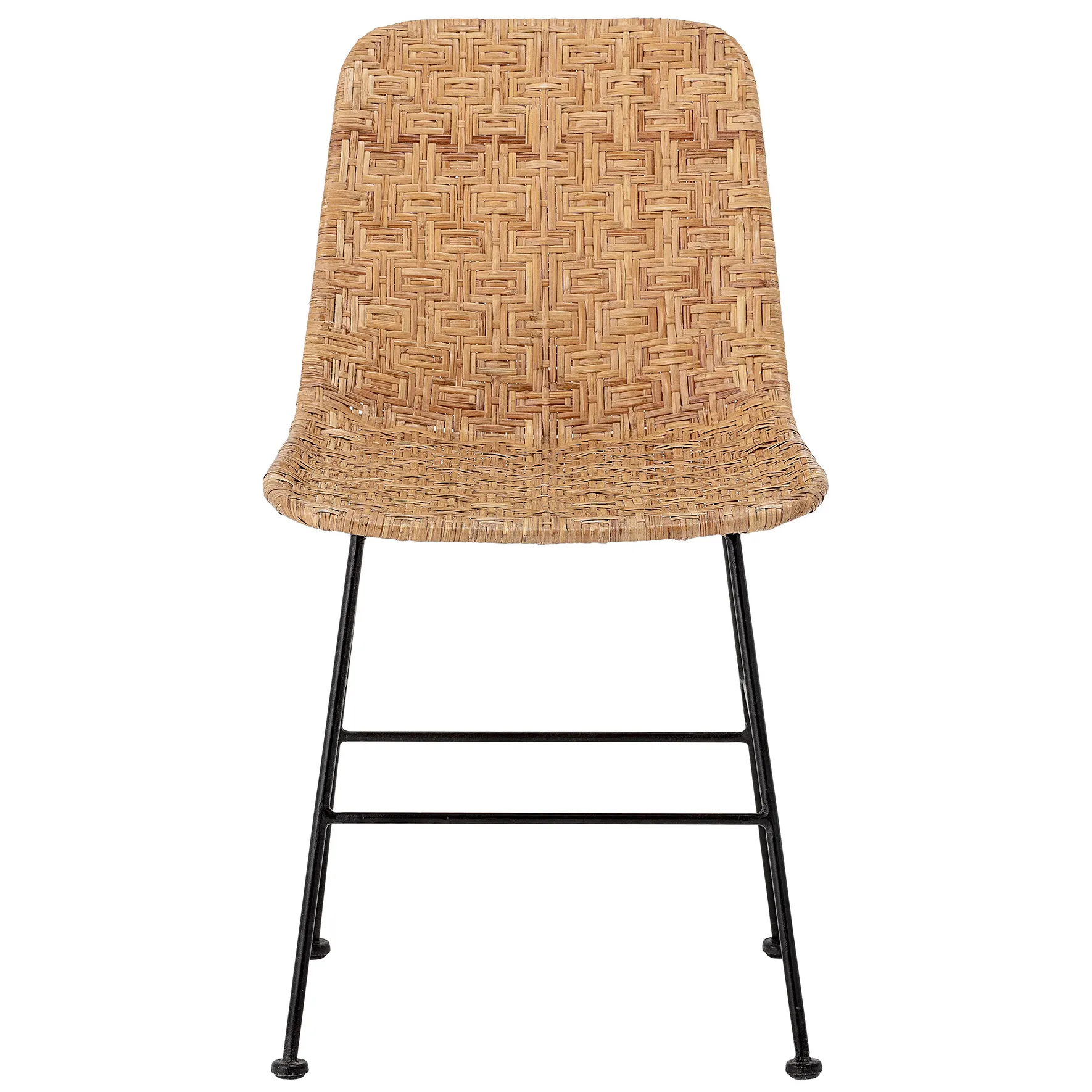 Tavolo da pranzo Kitty in legno di rattan, Colore naturale Bloomingville