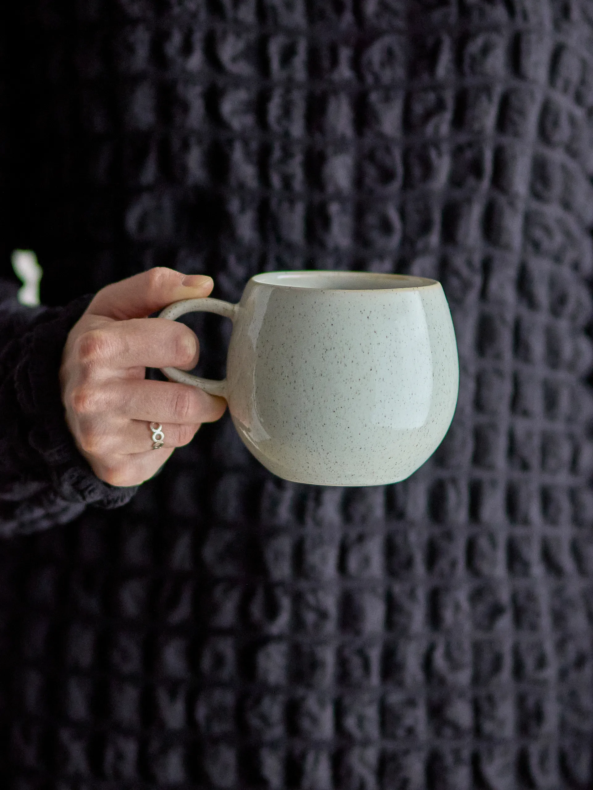 Tazza Addison 50 cl, Bianco Bloomingville